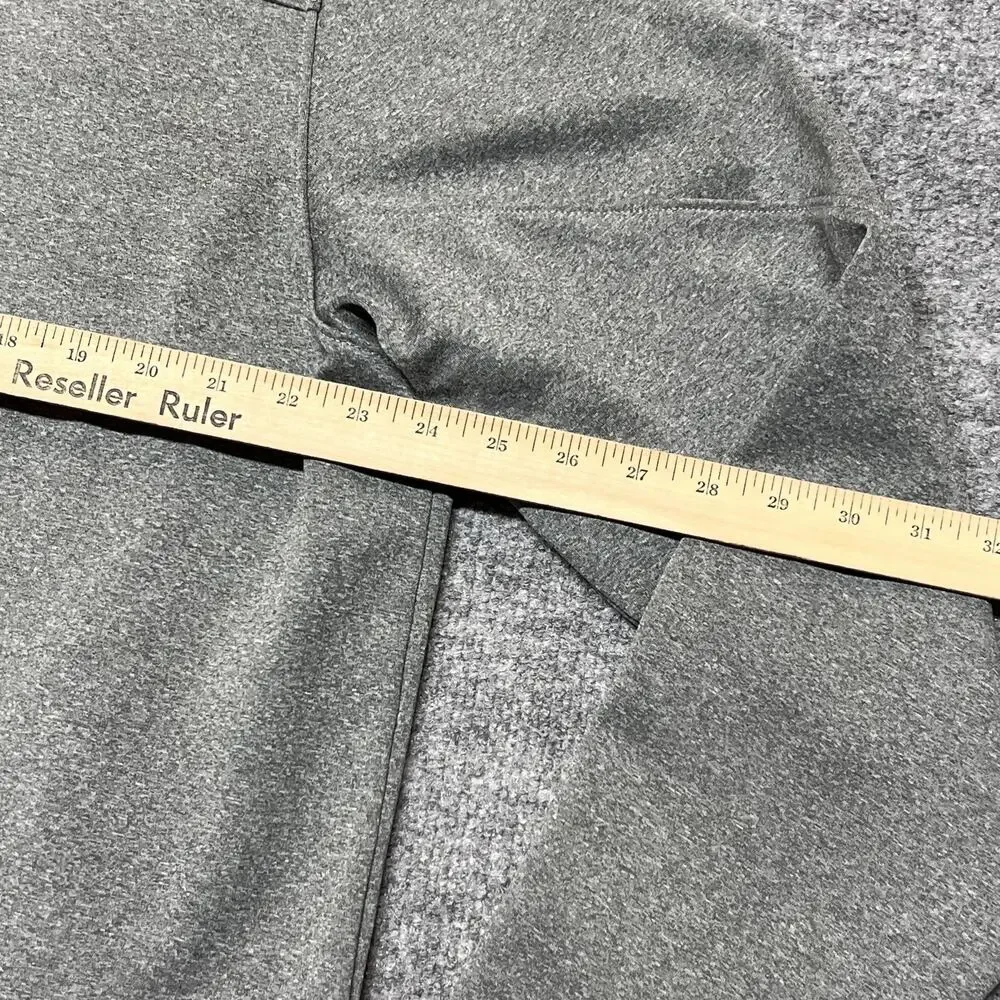 The North Face Jacket Mens XL Gray Softshell Windwall Full Zip Pockets Outdoor